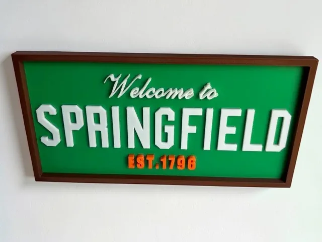 Plaque logo Springfield