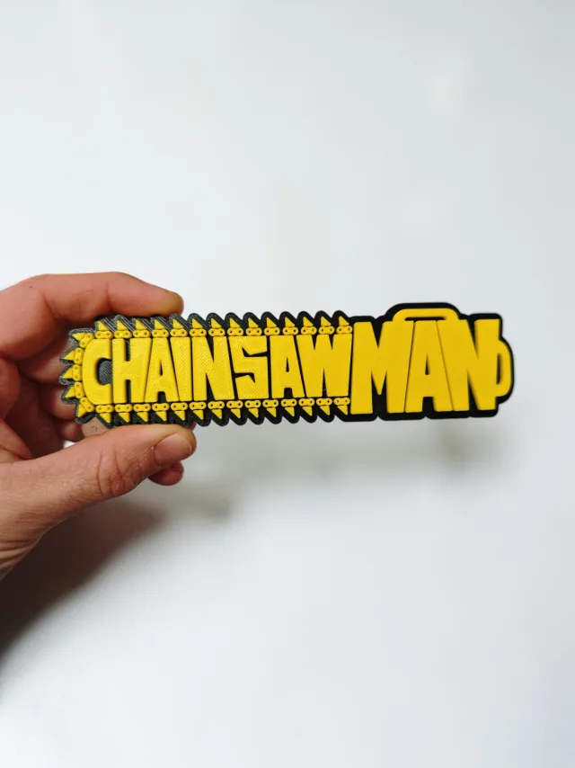 Plaque logo Chainsaw Man