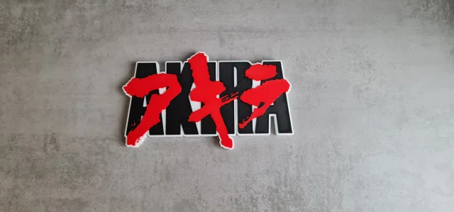Plaque logo Akira