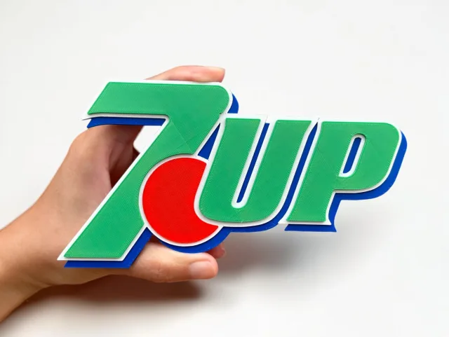 Plaque logo 7UP