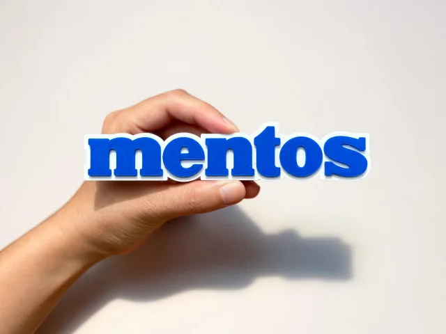 Plaque logo Mentos