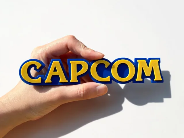 Plaque logo Capcom